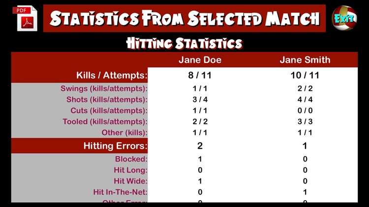 BBS Beach Volleyball Stats screenshot-3