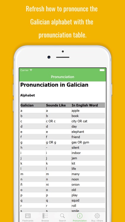 Galician Flashcards with Pictures Lite