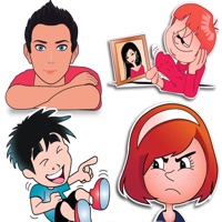 메시지 및 채팅에 스티커 보내기