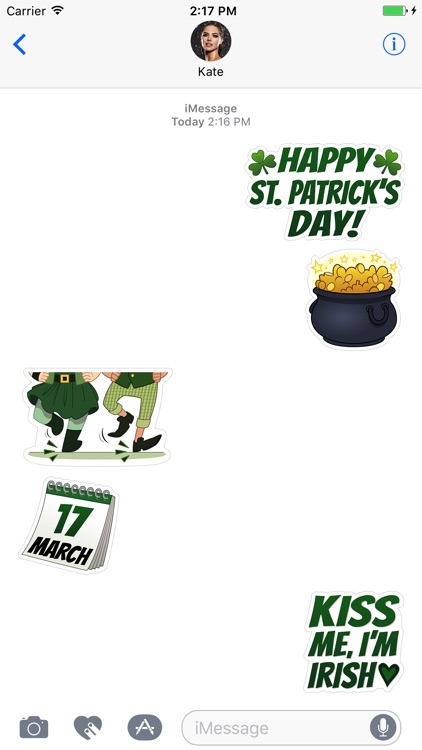 Irish Sticker Pack For St. Patrick's Day