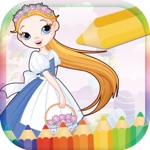 Công chúa Coloring Book Đối với Kid