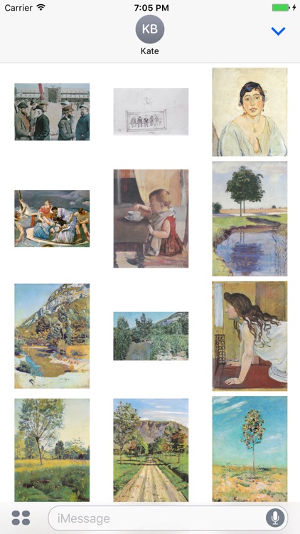 Ferdinand Hodler Artworks Stickers