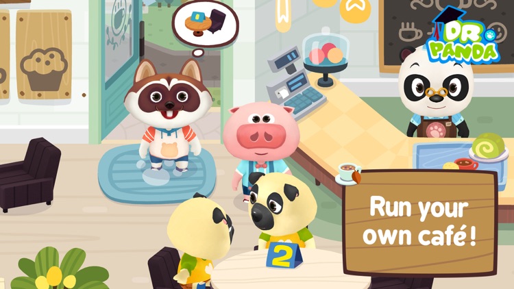 Dr. Panda Cafe screenshot-0