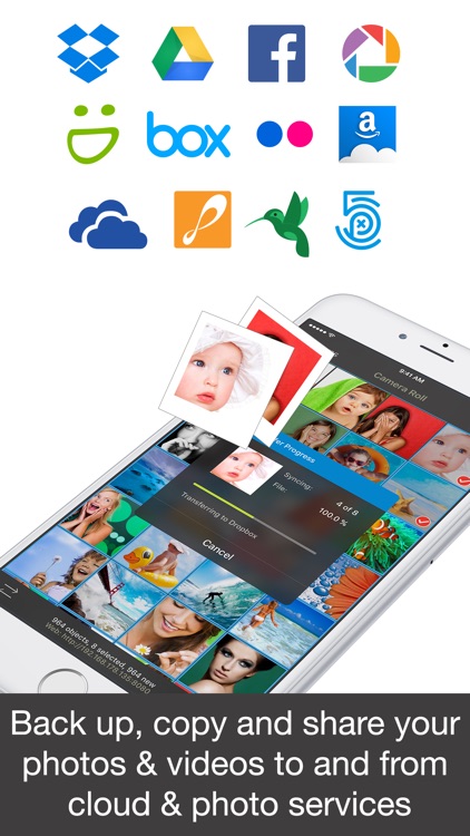 PhotoSync – transfer and backup photos & videos screenshot-3