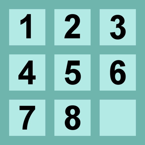 Slide Numbers Puzzle Icon