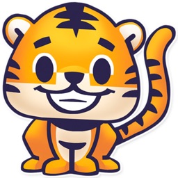 Baby Rawai Tiger stickers by Evgeny
