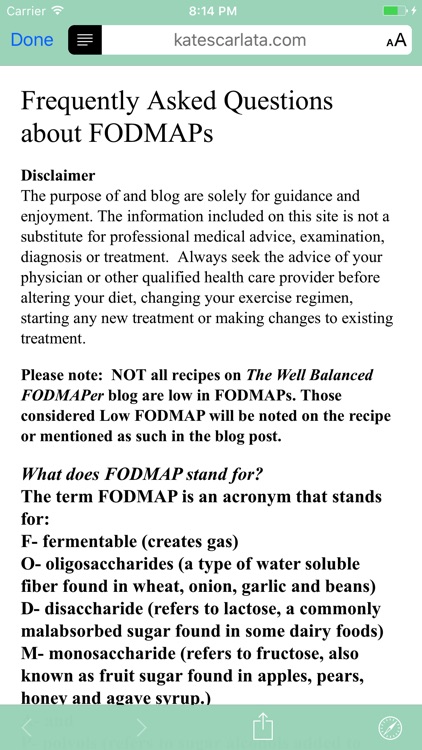 FODMAP Grocery Guide screenshot-3