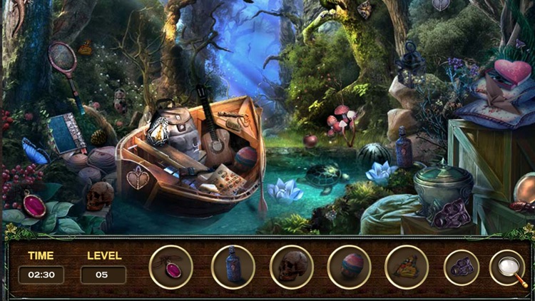 Hidden Object Dark Forest by Shivanee Shihora