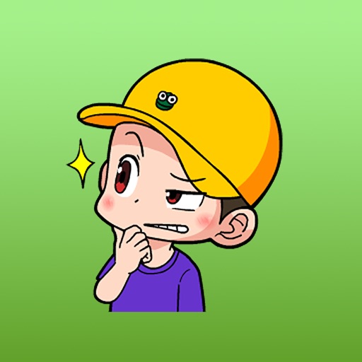 Ball Cap Boys Animated Stickers for iMessage icon