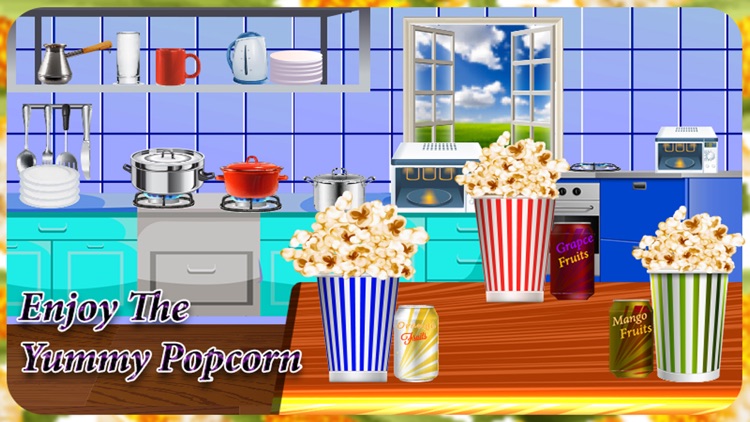 Cheese Popcorn Time: Kids Food Maker Game screenshot-3