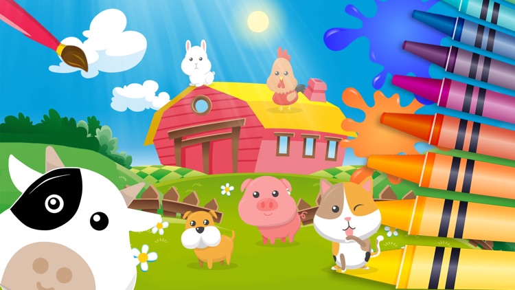 Cute Animal Coloring - Fun artstudio for kids