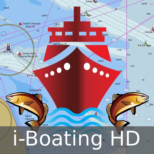 i-Boating: HD Marine Charts & Lake Fishing Maps