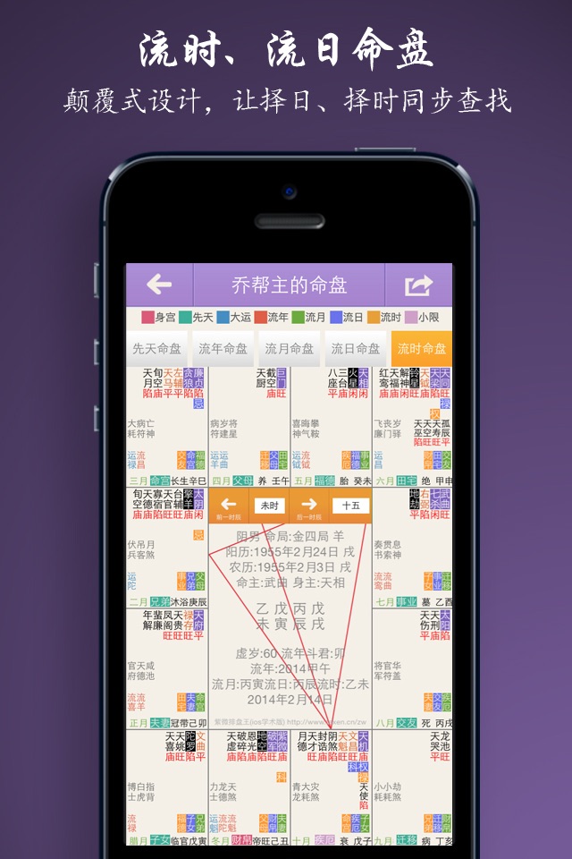 紫微斗数排盘王-学术版 紫薇斗数领导者 screenshot 3