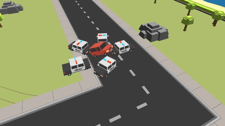 VR Police Offroad Escape Chase