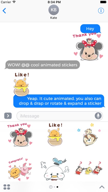Funny Sketch Love Animated Stickers