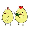 Chicken or Egg Animated Stickers