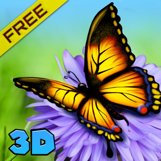 Forest Butterfly Simulator 3D Icon