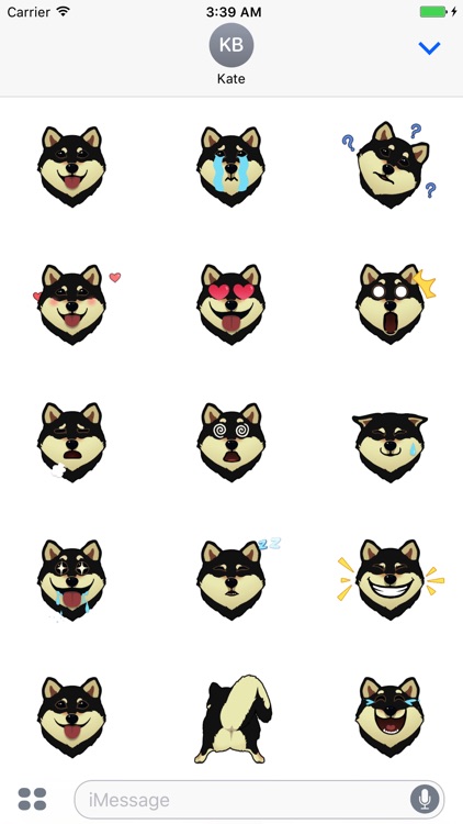 Shiba Emoticon Animated