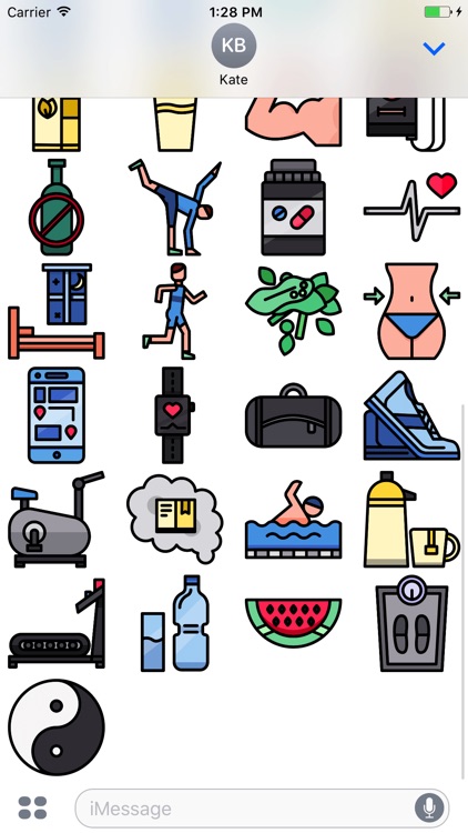 FitnessMoji - Motivational Gym Stickers screenshot-3