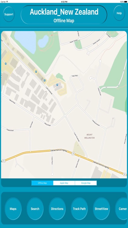 Auckland New Zealand Offline Map Navigation GUIDE