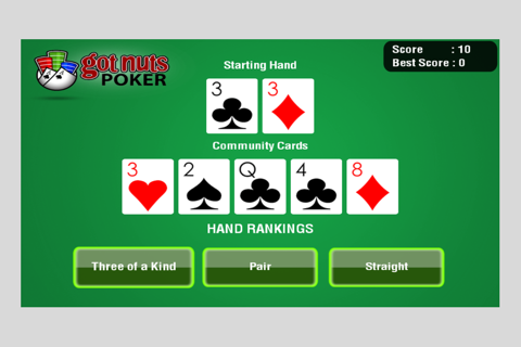 Go Nuts Poker Free screenshot 3