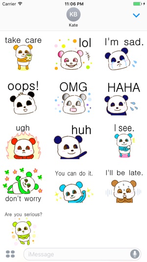 Ripley The Colorful Panda Stickers(圖3)-速報App