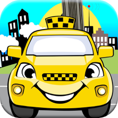 Auto Spiele für Kinder! Taxi Driver Free