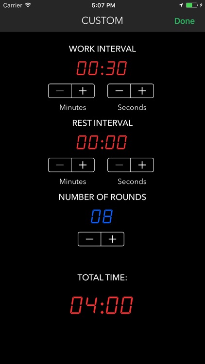 RX Timer - time your WOD and cross training