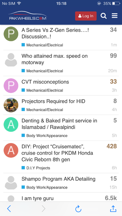 PakWheels Forums screenshot 3