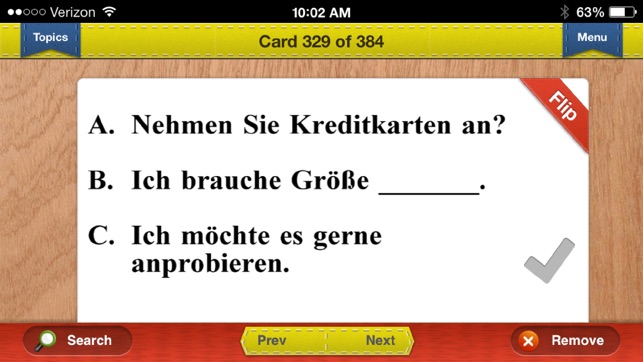 GCSE German Prep Flashcards Exambusters(圖3)-速報App