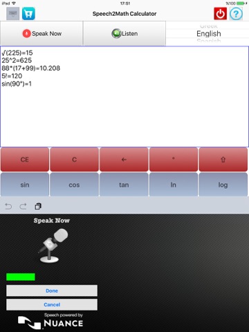 Speech2Math Calculator screenshot 4