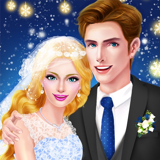 Celebrity Romantic Story - Snow Wedding Makeover iOS App