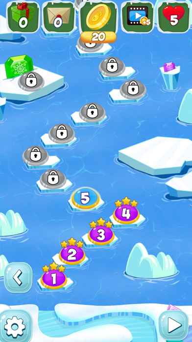 How to cancel & delete Frozen Diamond Mash: Winter Edition - Puzzle Game from iphone & ipad 4