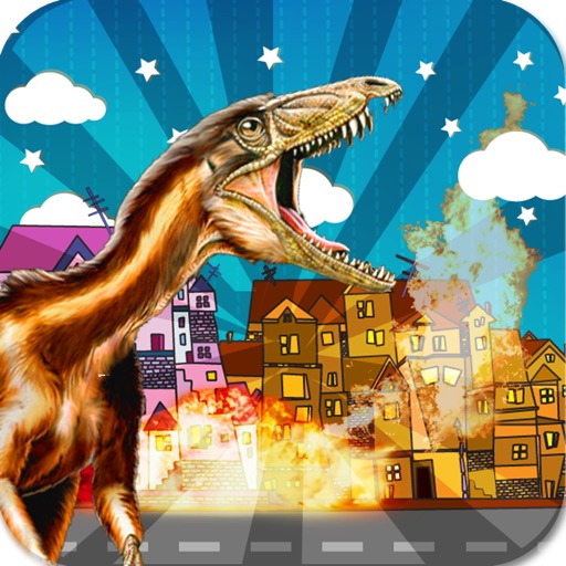 Dino Terror City Escape - Free Dinosaur Survival Dash Challenge for Kids iOS App