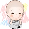 The SwingによるCute Little Monksステッカー