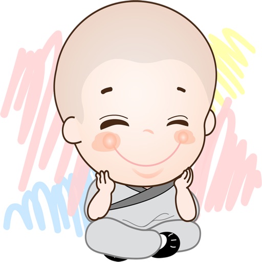 Cute Little Monks stickers by The Swing icon
