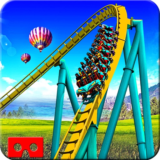 Vr Roller Coaster Entertainment Game Pro Icon
