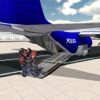 Cargo Plane - Police Robot Transporter Game