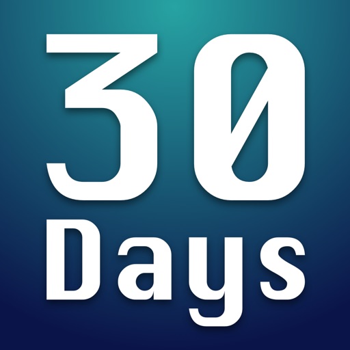 30 Days iOS App