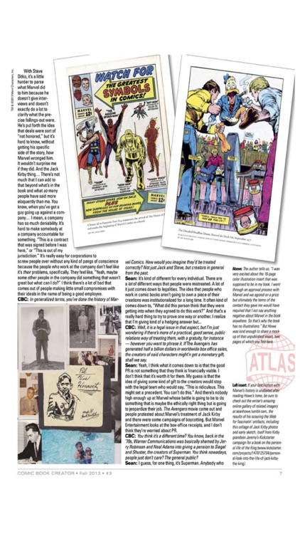 Comic Book Creator Magazine