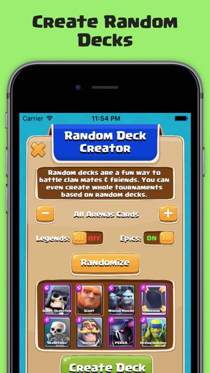 Deck Builder For Clash Royale - Building Guide screenshot-3