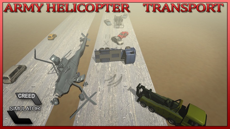 Army Helicopter Transport - Real Truck Simulator