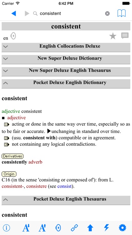 New Deluxe Dictionary Thesaurus Collocations