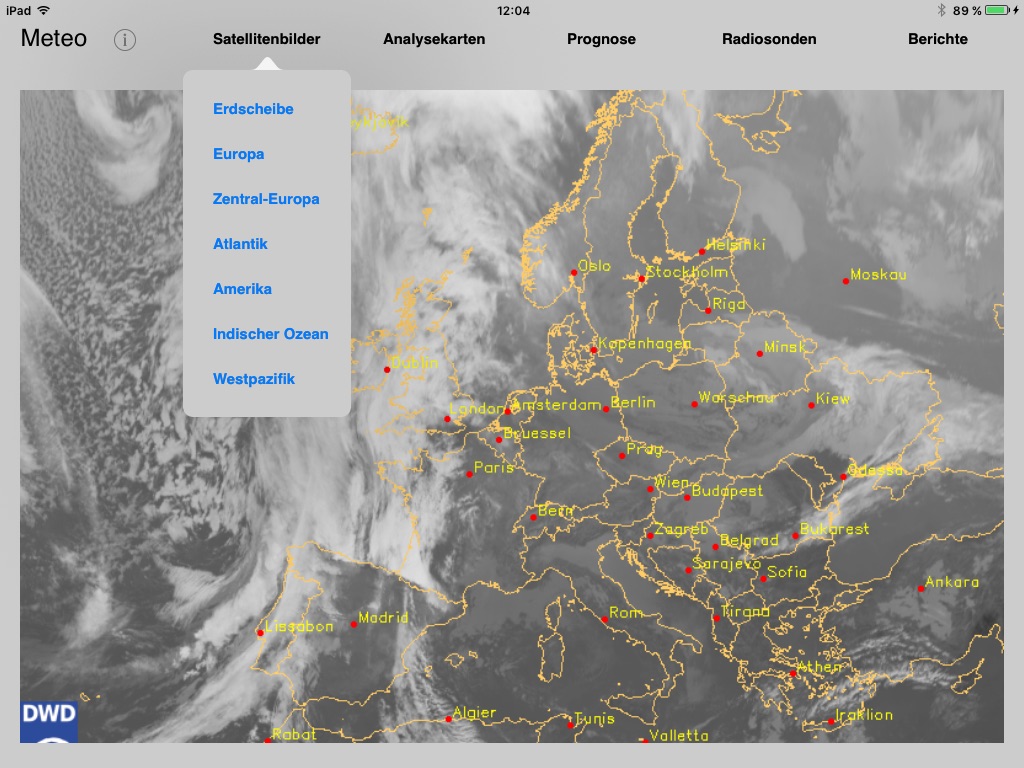 Meteo screenshot 2