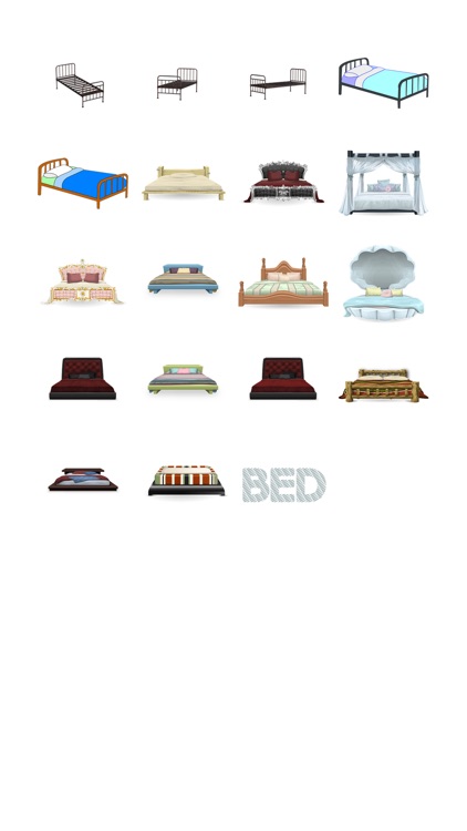 Bed Sticker Pack!