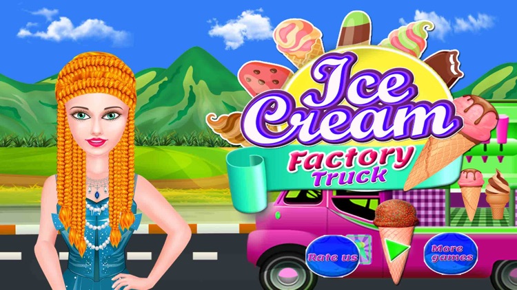 Ice Cream Factory Truck