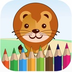 Kids Animals Coloring Pages for Girls  Boys
