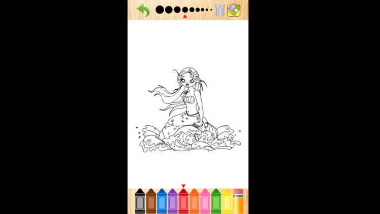 Mermaid Coloring Book