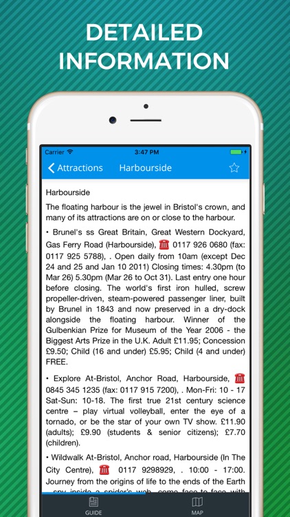 Bristol Travel Guide with Offline Street Map screenshot-3