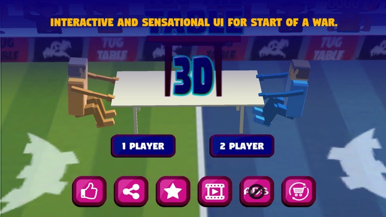 Tug The Table 3D-Wrestle Jump Fighter Physics War screenshot-0